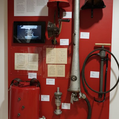 Bild vergrern: Feuerwehr Ausstellungsobjekte